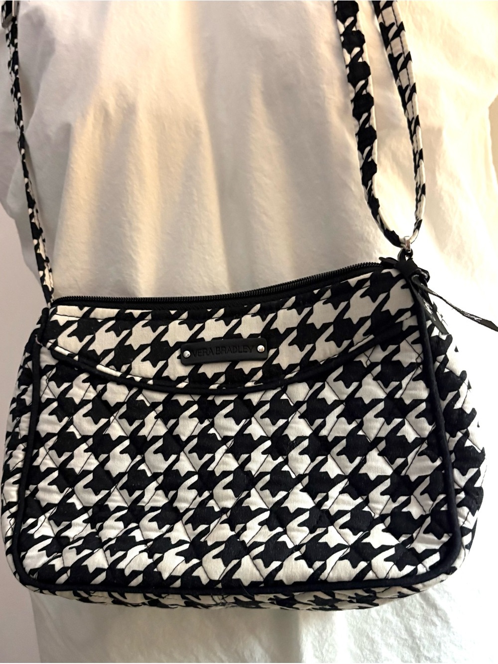 Vera Bradley Houndstooth Crossbody Mini - University of Alabama